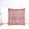 Edge Collections-22" x 22"-Red-Cozy Decorative Throw Pillow-1 pcs